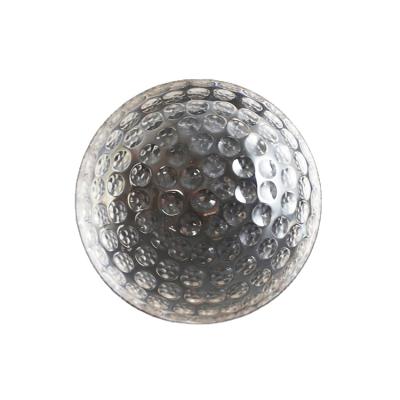 China Hot Selling Europe Sports Enthusiasts Trophy Crystal Ball Glass Golf Ball Gift Souvenir for sale