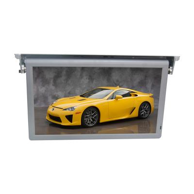 China Factory Supply HD Screen Roof Mount Flip Down Monitor Car Ceiling Mount Monitor Bus Stereo Digital LCD TV for sale