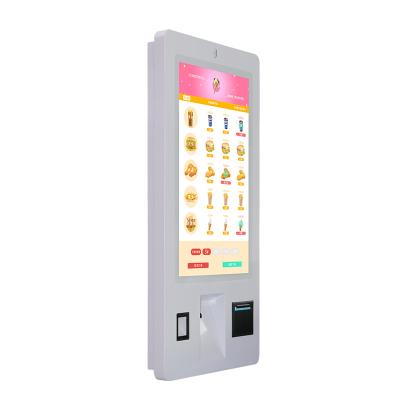 China Restaurant Touch Screen Windowsystem ATM Payment Machine Self Service Interactive Control Bill Acceptor Kiosk for sale