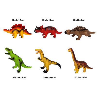 China Wholesale 6pcs Funny Animal Toys Dinosaur Set Dinosaurs Model Toys Dinosaur Animals Toys for sale