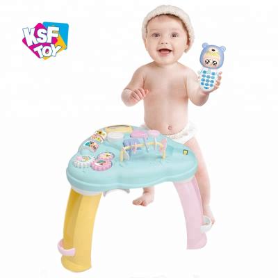 China Preschool Eductional Toys Table Multifunctional Early Educational Learning Toy With Music for sale