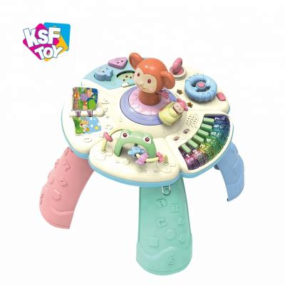 China Educational Preschool Toys Educational Baby Learning Tabletop Toy with Music and Light for sale