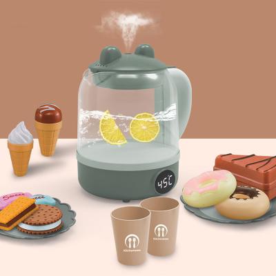 China ABS PP LA PS 2021 STEM TOY Kettle Play House Series Toys Pretend Playset Kitchen Toy Sets for sale