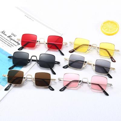 China Fashion Sunglasses Designer Square Rimless Sun Shade Lenses Men's Women's Children's Sun Glasses for sale