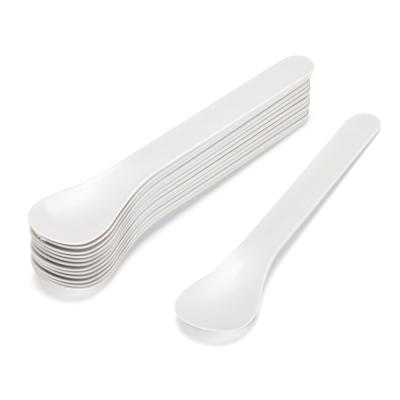 China FREE SAMPLE Eco-friendly Plastic Ice Cream PLA Spoon Disposable for sale