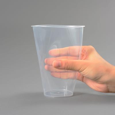 China 100% eco-friendly & FREE SAMPLECustom Leakproof Take Away Juice Drink Cup Disposable Clear Plastic Cup for sale