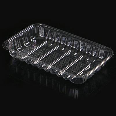 China FREE SAMPLE Disposable Plastic Packaging Food Container Fresh Fruit And Vegetable Pet Packaging Box for sale