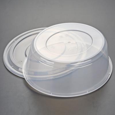 China 2018 Disposable New Clear Food Grade Round Plastic Boxes for sale