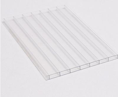 China 4-12 mm Frosted Crystal polycarbonaat plaat Dubbelwandige polycarbonaat holle plaat Te koop