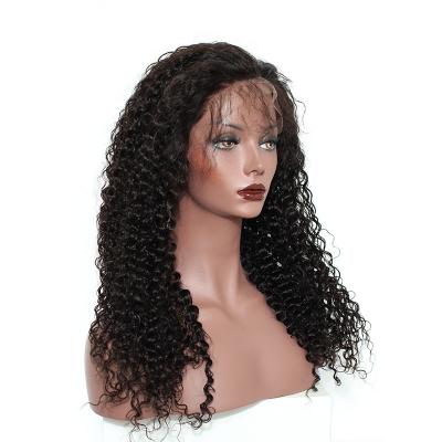 China Customized Curly Silk Base Full Lace Wigs With Baby Hair Pre Plucked Brazilian Remy Hair Wigs With Silk Base for sale