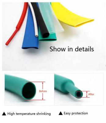 China Feibo Sample Diameter 90mm LOW VOLTAGE Free Insulation Cable Thin Wall Heat Shrink Tubing for sale