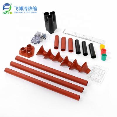 China WSY-10/3.2 70-120mm LOW VOLTAGE Power Cable Accessory Heat Shrink 10KV Outdoor Terminal for sale