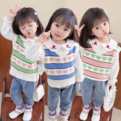 China Sunny Baby Infant Girl's Vest Girl's Autumn Clothes Breathable Three-Piece Suit and Children's Clothing for sale