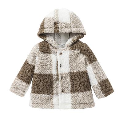 China Sunny Baby Children's Straight Hooded Jacket Of Autumn And Winter New Casual Breathable Baby Clothing for sale