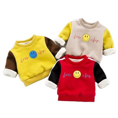 China Sunny Baby Children Winter Clothing Cartoon 0-4 Years Baby Sweater Cotton Baby Boy Breathable Sweatshirt for sale