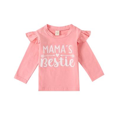 China Sunny Baby Autumn 2020 Anti-wrinkle Children's Cotton 0-2T Babies Long Sleeve T-shirt for sale