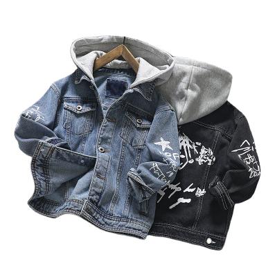 China Sunny Baby Children Clothing Boy Coat Autumn and Winter 2020 Fashion Denim Breathable Jacket New for sale