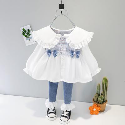 China Sunny Baby 2021 Wholesale Casual Girls Boutique Clothing Kids Girls Set for sale