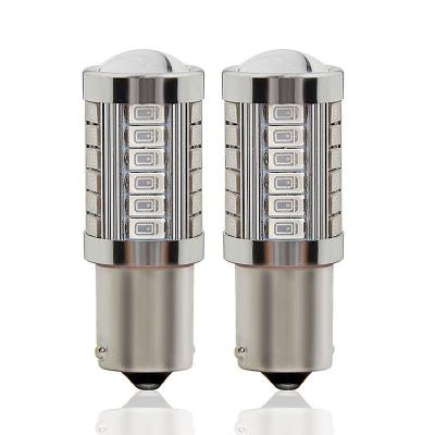 China T20 Highlight Car LED Lamp 1156 1157 5730 5630 Brake Lamp 33SMD Turn Signal Motorcycle Lamp T20 for sale