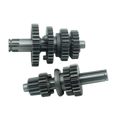 China manufacturer direct sales off road motorcycle parts model ZB-110 125 fan axle main countershaft 13*12*6 toothed for sale