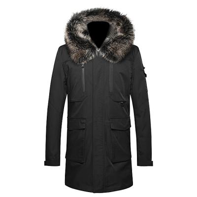 중국 Anti-wrinkle winter coat thickened parka men quilting long thin winter coat 판매용