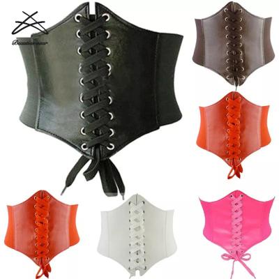 China New Fashion Women's Corset Hot Selling Solid Color Body Slimming Belt Ladies Elastic Waist High Shaping Belt 80-90cm Clothes for sale