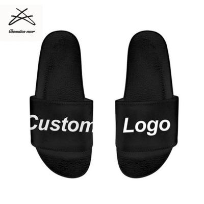 China 2019 Hot Selling Breathable Men Slides Slipper Sandals, Custom Logo PVC Slipper, Slide Sandal for sale