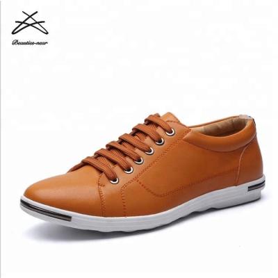 China 2022 new model light weight formal lace up stylish shoes high quality casual style men's shoes for sale