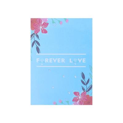 China Europe Gardenia Flower Greeting Card For Valentine's Day 3D Pop Up Card Printing Love Occasion Card Flora for sale