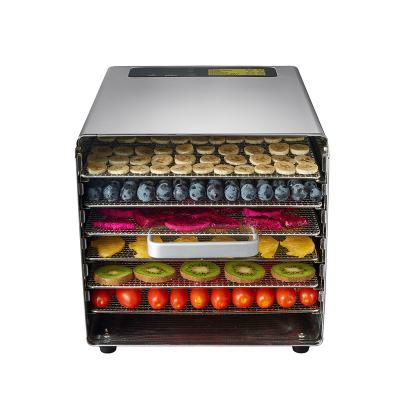 China food & Beverage Plant 6 Racks Family Home Thermal Dryer For Pet Food Fruit Meat Drying Electric Dehydrator for sale