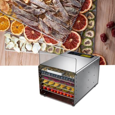 China food & Beverage factory GUNDEER 6 trays 500W 33~80 degree c sausage meat mango kitchen dehydrator ovens machine for dehydrating fruits for sale