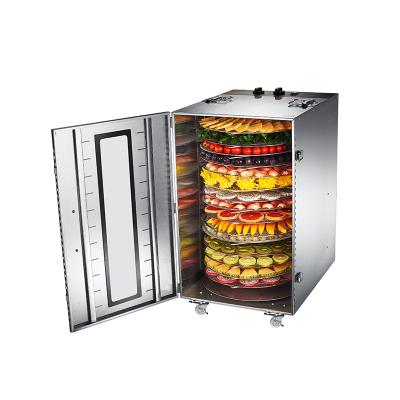 China food & Beverage Factory Commercial Electric Food Dehydrator with 16 Trays Large Capacity for Industrial Use for sale