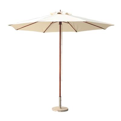 China New Design Custom Build Furniture Modern Luxury Outdoor Strong Wood Garden Color Aluminum Frame Umbrellas for sale