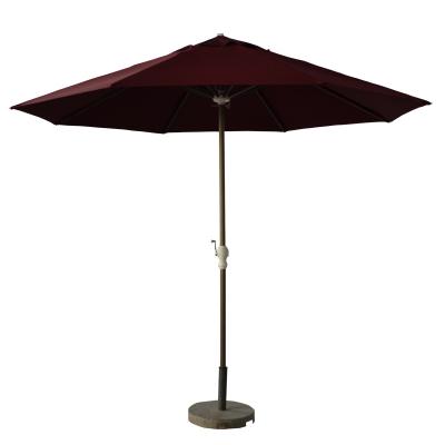 China Chinese Wholesale Outdoor Wooden Beach Garden Patio Umbrella for sale