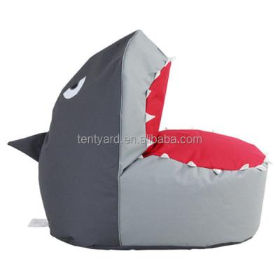 China Funny Sofa Bed Cartoon Kids Shark Bean Bag Chair For Children for sale