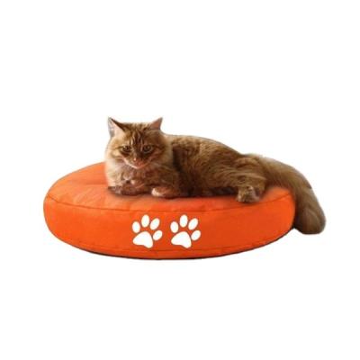 China Waterproof Comfortable Cheap Round Fashion Small Animal Pet Bed For Cat for sale