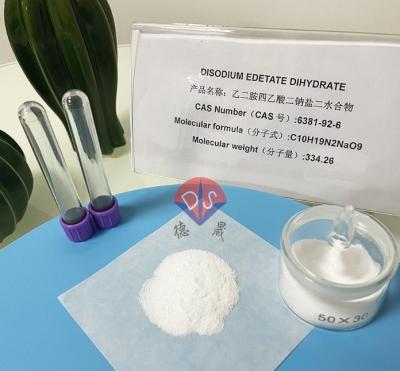 China Van de Buisadditieven van de bloedinzameling Ethylenediaminetetraacetic Zure Disodium Zout Te koop