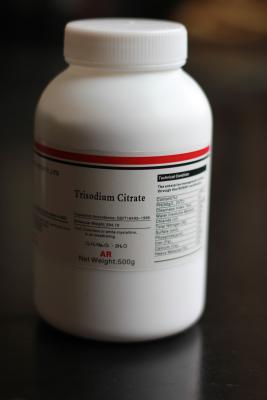 China Medical Grade Trisodium Citrate Anhydrous / White Trisodium Citrate Anticoagulant for sale