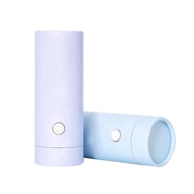 China Biodegradable Resistant Custom Paperboard Tube Container Custom Child Common Paper Tube With Button Child Safe Protection for sale