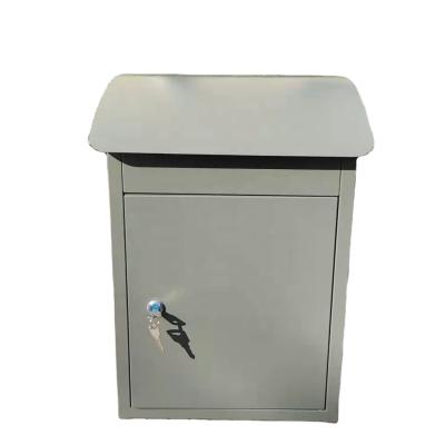 China Home Outdoor Smart Anti Theft Mailbox Delivery Letter Drop Mailbox Smart Parcel Box Anti Theft for sale