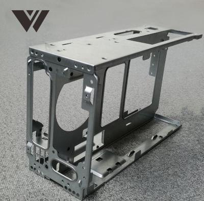 China Weldon OEM Sheet Metal Stamping Custom PC Tower Case Aluminum PC Computer Case for sale