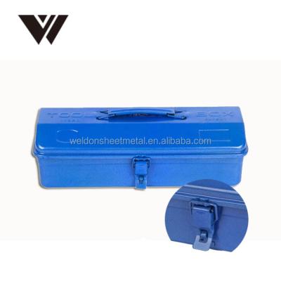 China Weldon Easily Assembled High Quality Us Waterproof General Portable Jobsite Storage Truck Metal Tool Box for sale