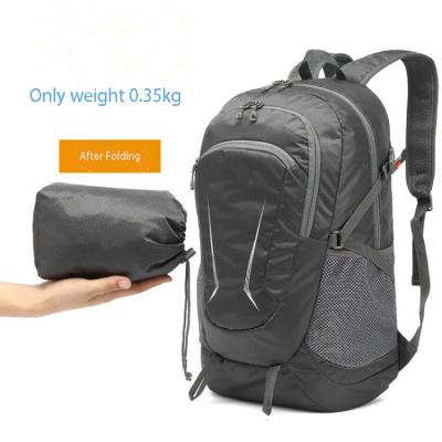 China Water Resistant Backpack Bag 40L Large Capacity Oxford Sport Outdoor Hiking Bag For Men And Women for sale