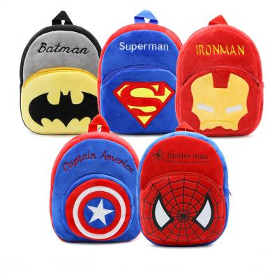 China Kindergarten Spider Man Toddler School Backpack Others Plush Cartoon Schoolbag Children Backpack for sale