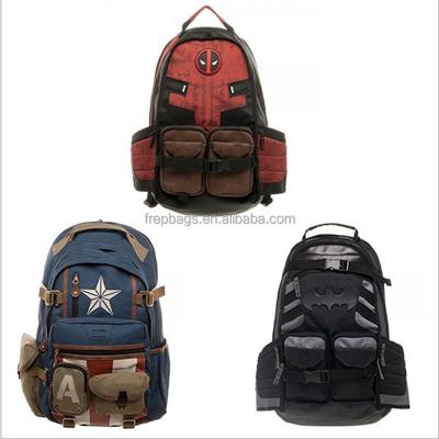 China New hot sale anti-theft cool children boys backpack tactical bag boy spiderman school bag backpacks for sale