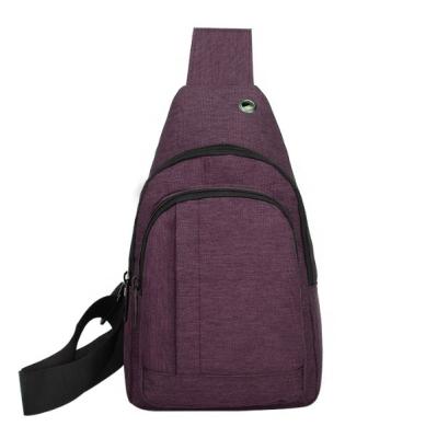 China Hot Sale Convenient Light Weight RPET Recycled Best City Sport Girls Chest Bag Travel Daily Gym Body Sling Cross Bag for sale