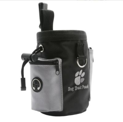 China Sustainable Custom Dog Bag Dog Walking Treat & Bumbag Poop Training Bag for sale