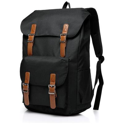 China Factory Waterproof Whole Sale Bags England Style Vintage Practical Daily Use Laptop Backpack for sale