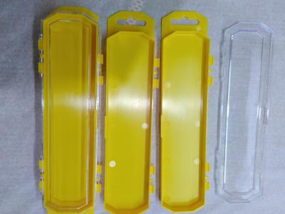 China Double color plastic overmolding process clear plastic injection parts for sale