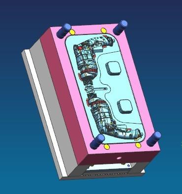 China Two Shot Plastic Injection Mould , multi colour injection moulding Plastic for sale